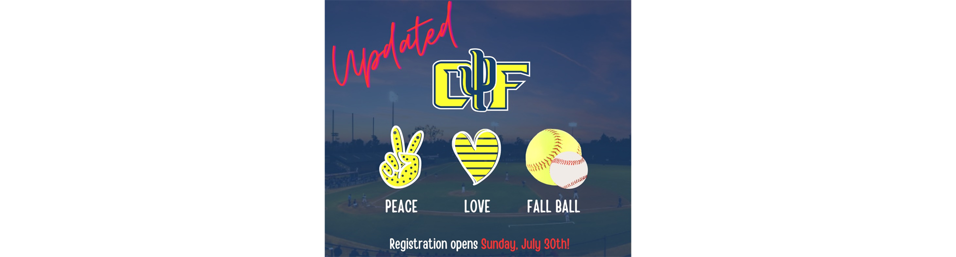 2023 Fall Ball Registration Open