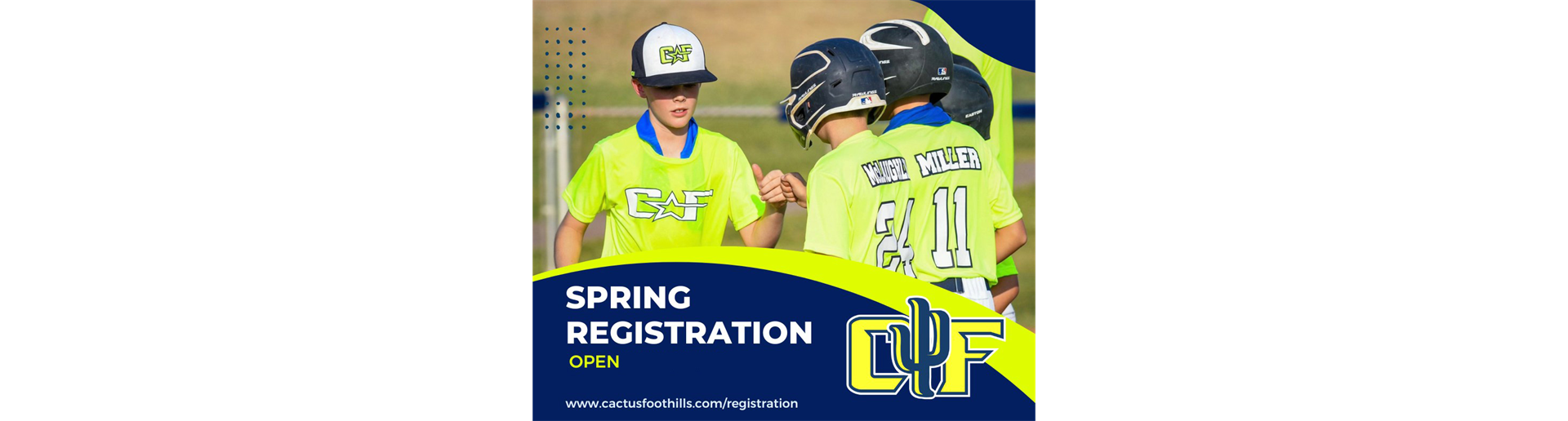 2026 SPRING Registration OPEN